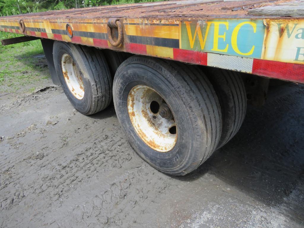 2016 Cam SuperLiner Deck Over Tandem Axle Trailer