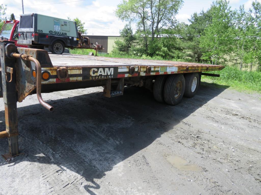 2016 Cam SuperLiner Deck Over Tandem Axle Trailer