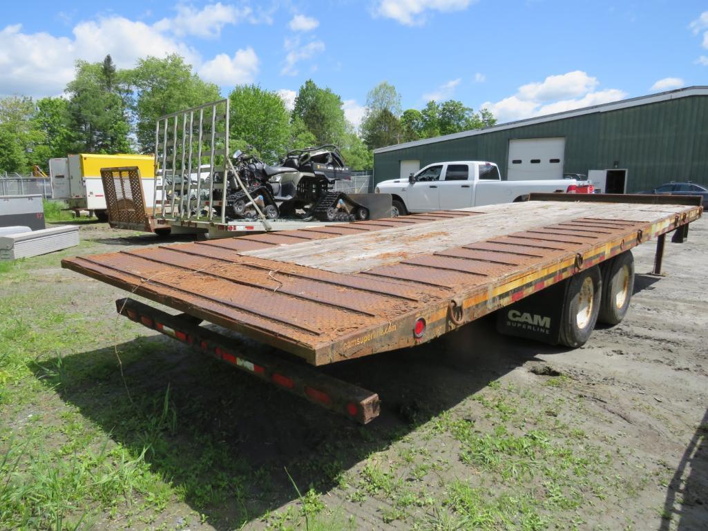 2016 Cam SuperLiner Deck Over Tandem Axle Trailer