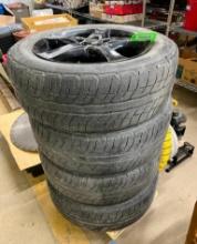 Set of (4) Borbet Alloy Wheels