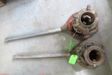 (2) Ridgid Adjustable Pipe Dies
