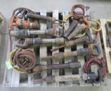 (10) Pneumatic Chippers & Breakers