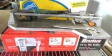 (2) Tile Cutters & Tile Nippers