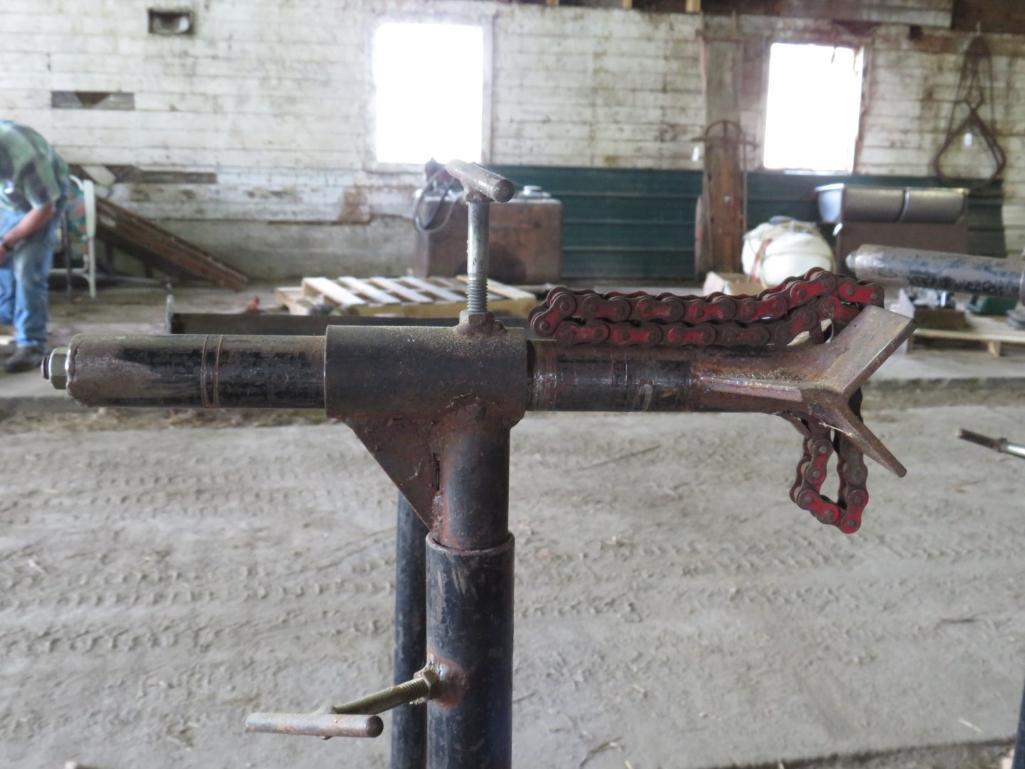(3) Shopmade Adjustable Dead Man Stands
