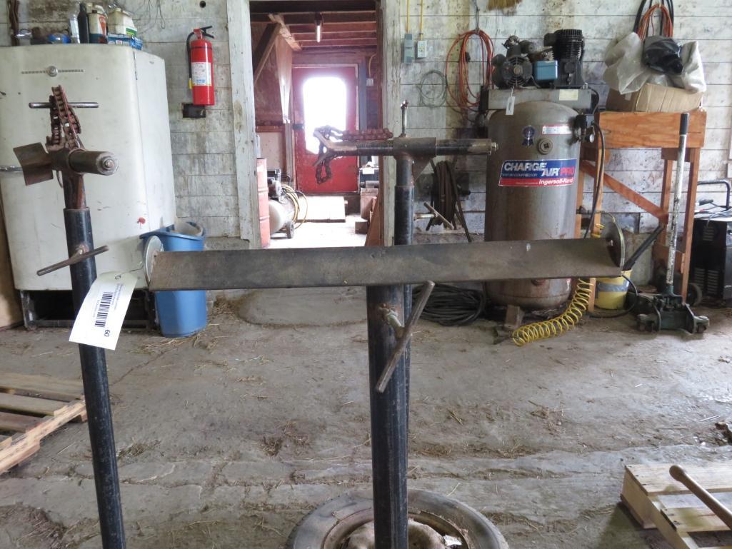 (3) Shopmade Adjustable Dead Man Stands