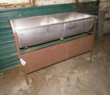 2-Bay SS Milk House Sink