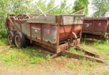 International 580 Manure Spreader & Contents