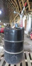 Partial 55 Gal. Drum of Fleet Supreme 15w/40 Engine Oil