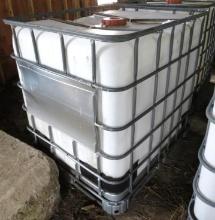 250 Gal. IBC Tote w/ Metal Frame