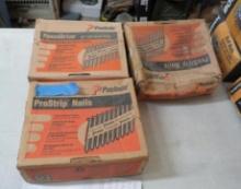 (3) Partial Boxes of Paslode Nails