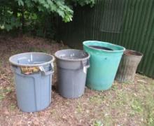 Asst. Garbage Cans