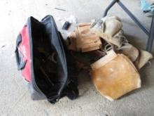 (6) Asst. Carpenters Tool Belts & Bags