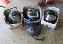 (4) Helmets