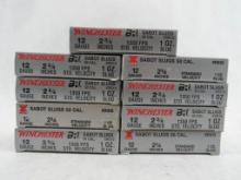 (47) Winchester 12 Ga. 50 Cal. Sabot Slug Shotgun Shells