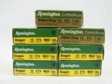 (35) Remington 12 Ga. Slug Shotgun Shells