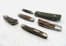 (6) Folding Knives