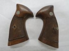 Vintage Smith & Wesson Large Frame Revolver Grips