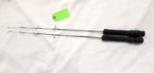 (2) HT Icelander Ice Fishing Rods
