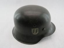 German WWII Waffen-SS Helmet