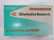 Box of Kinematics Research .45-70 Cartridges