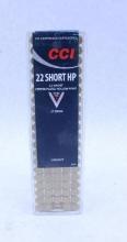 Box of (100) CCI .22 Short HP Cartridges