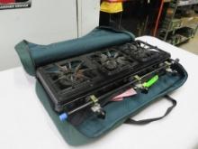 Hurricane Products Three Burner Cast Iron Cookstove