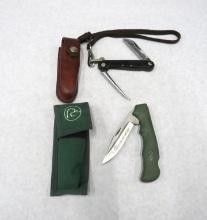 (2) Folding Knives