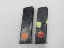 (2) Blue Steel .45 1911 Magazines
