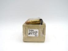 (40) 7.63 Mauser Pistol Cartridges
