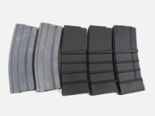 (5) 30 Round AR Platform 5.56 Magazines
