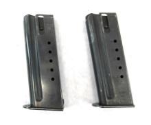 (2) Magnum Research Desert Eagle 8 Round .44 Mag. Magazines
