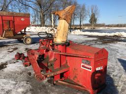 White 8' 2-Stage Double Blizzard Snowblower