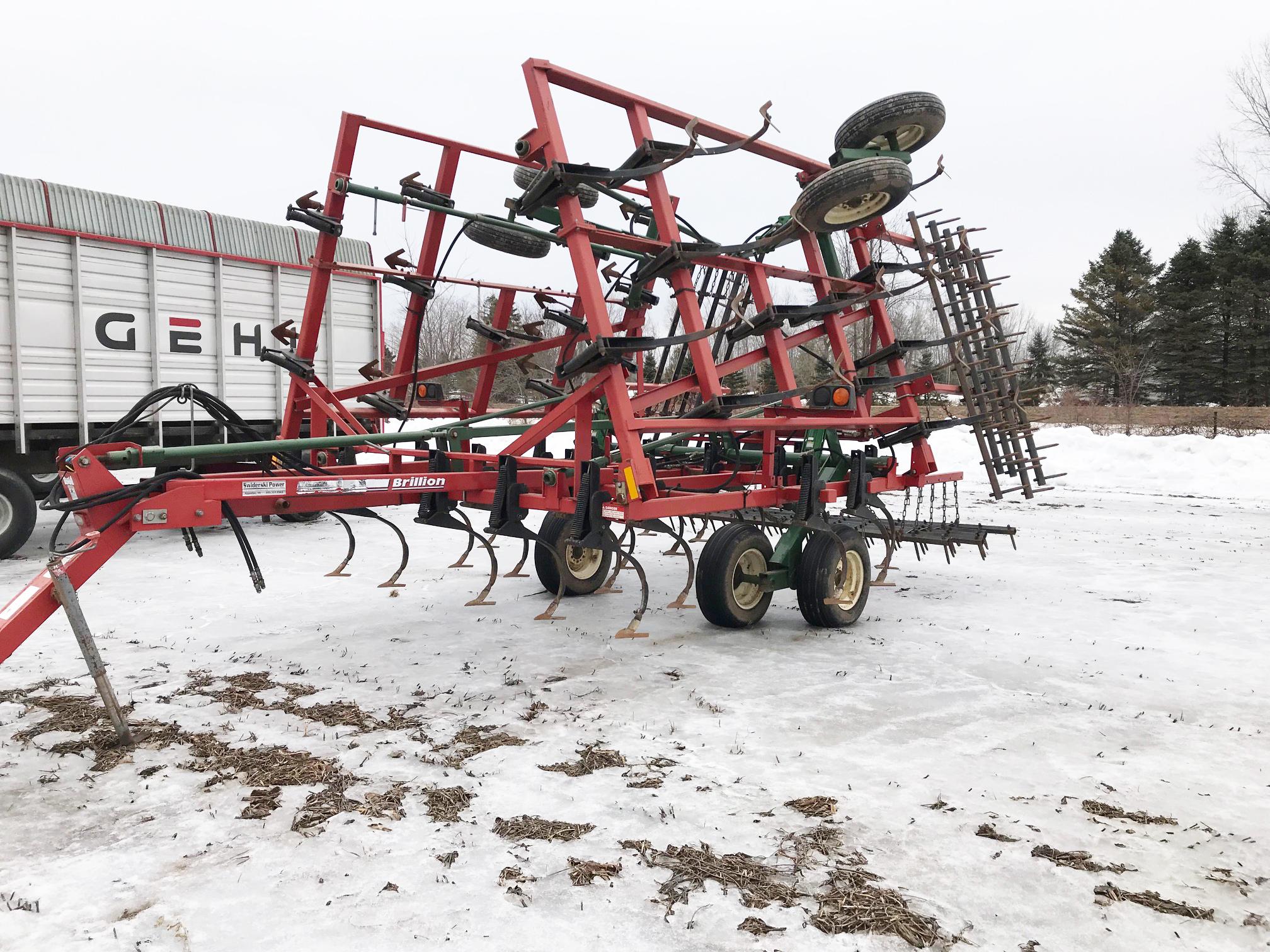 27' Brillion Cultivator w/ Levelers