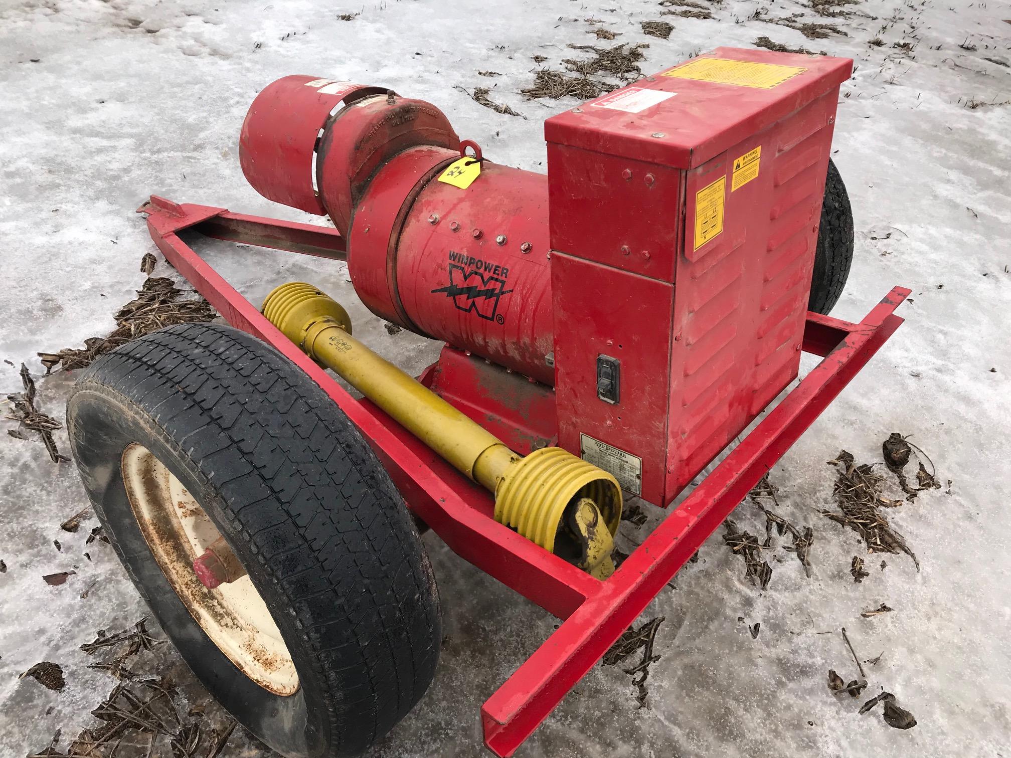 WinPower 50KW PTO Genterator