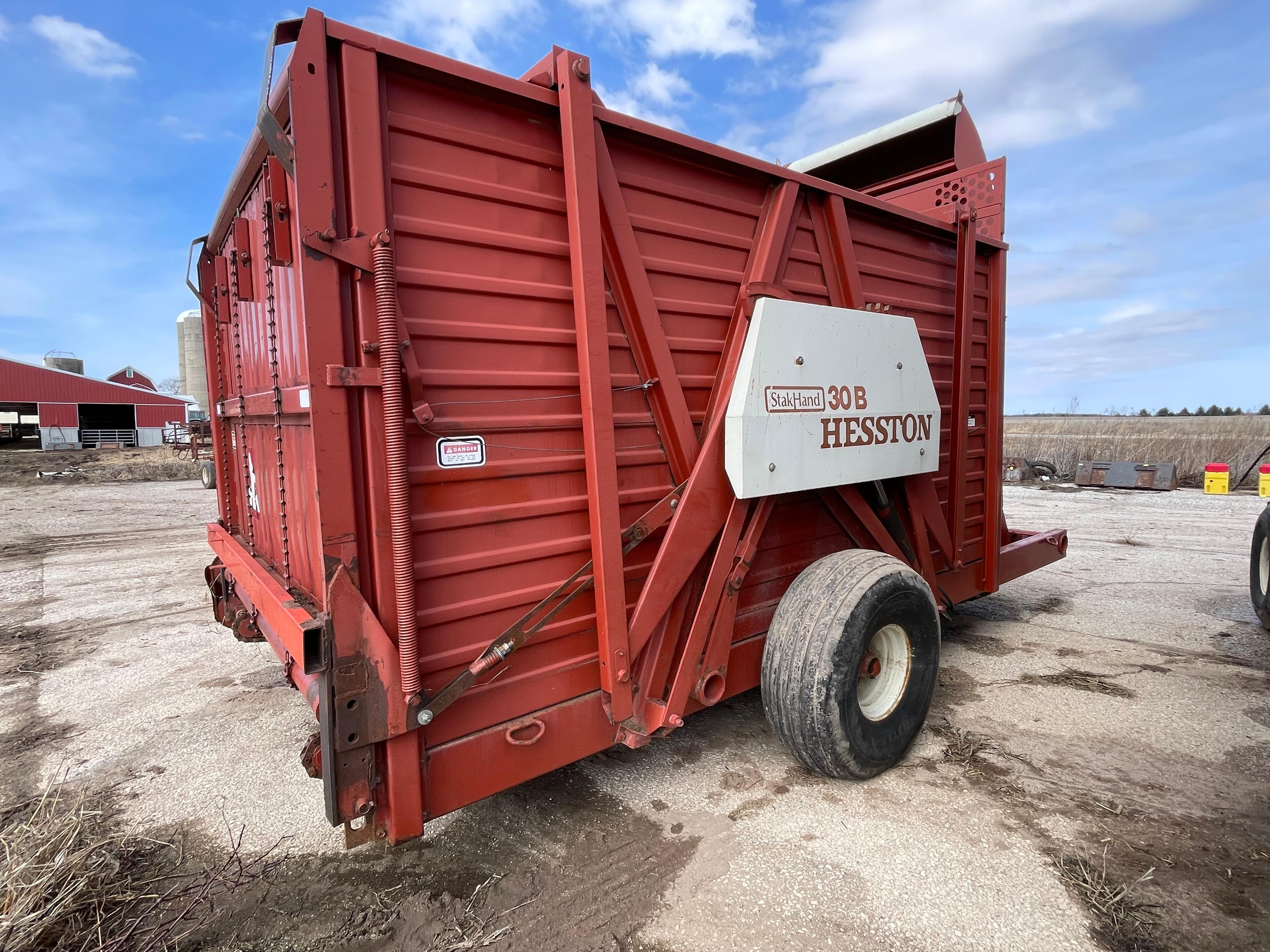 Hesston 30B Stak Hand