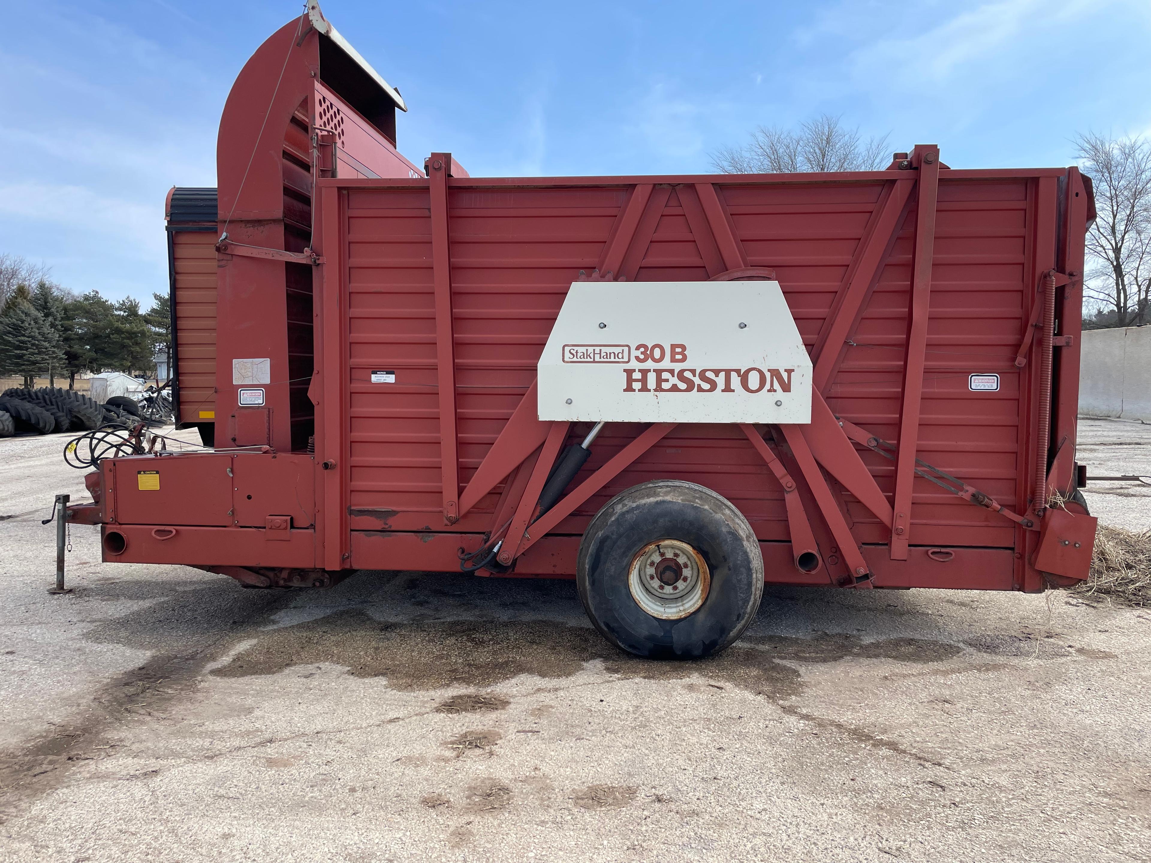 Hesston 30B Stak Hand