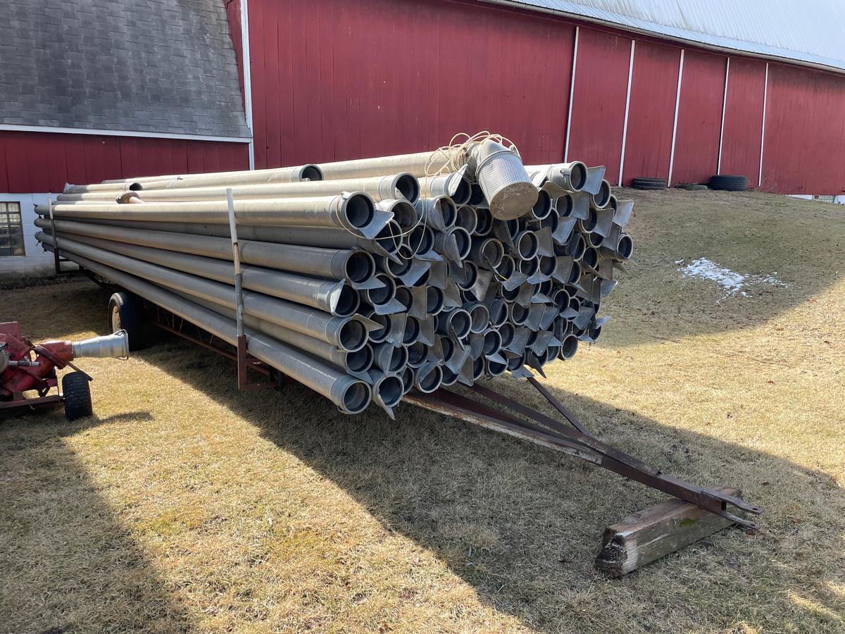 6 Inch Hook & Latch Irrigation Pipe