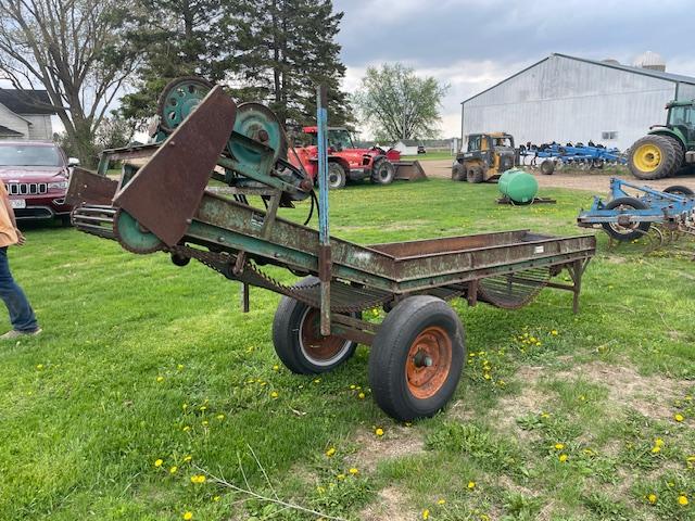 Lockwood 28"x14' Incline Conveyor