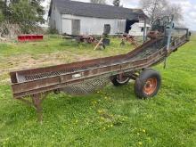 Lockwood 28"x14' Incline Conveyor