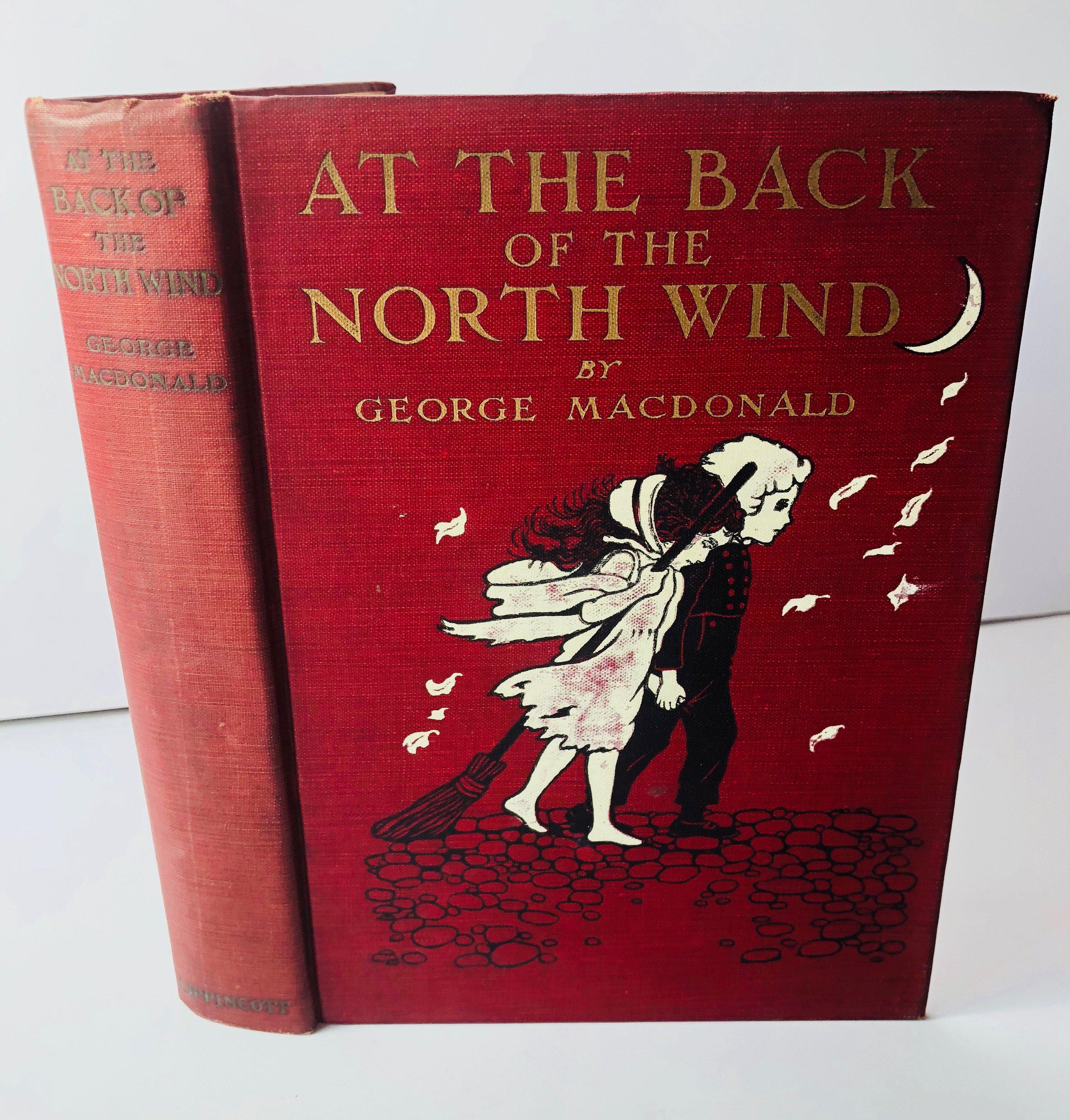 RARE At the Back of the North Wind by George MacDonald (1912)