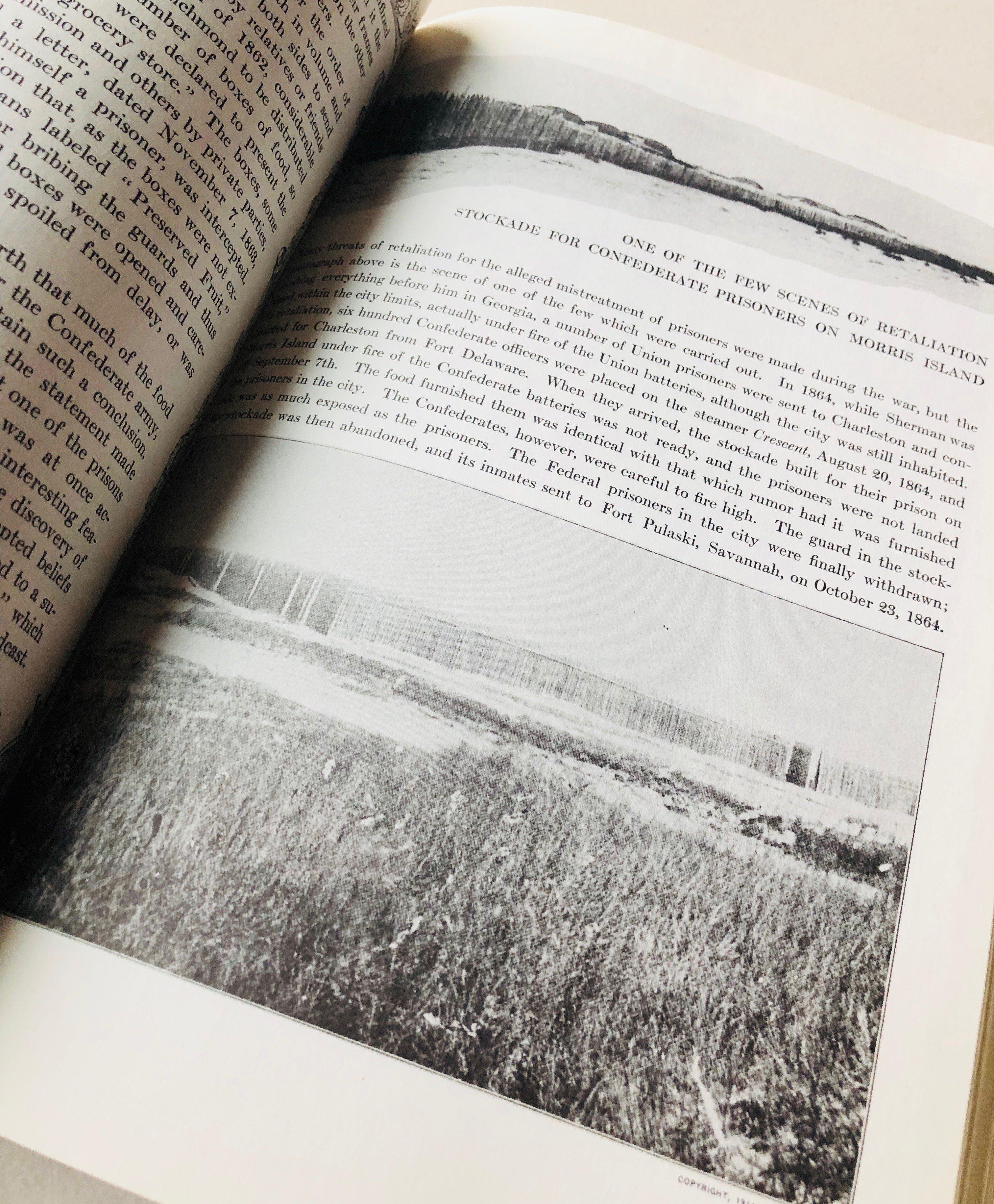 PRISON AND HOSPITALS Photographic History of The Civil War (1957)