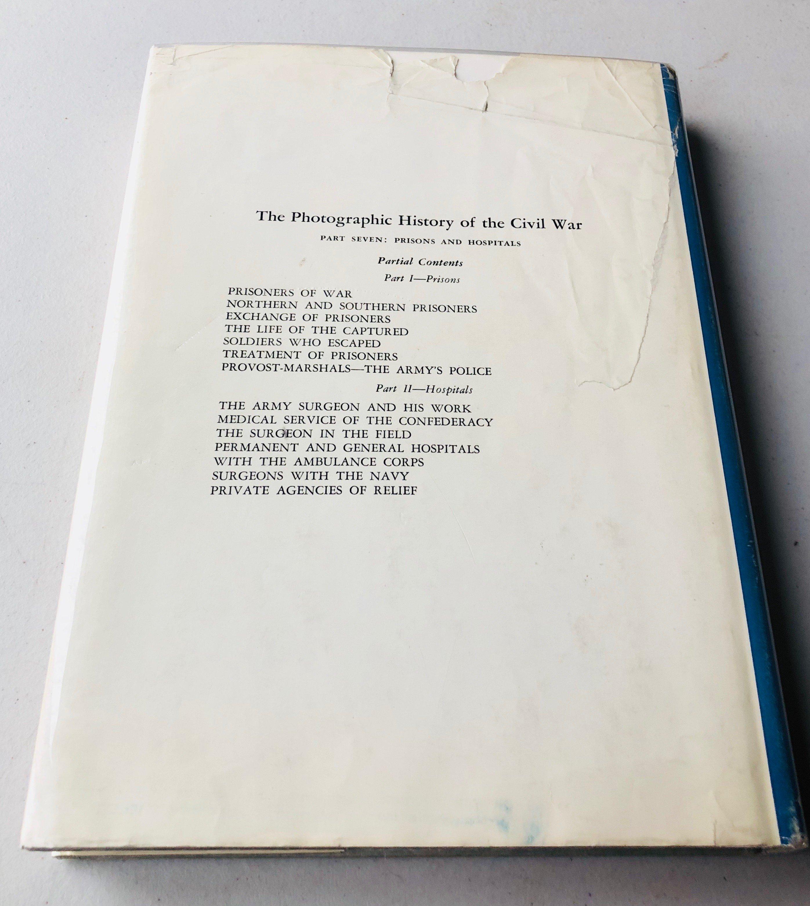 PRISON AND HOSPITALS Photographic History of The Civil War (1957)