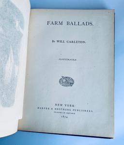 FARM BALLADS by Will Carleton (1874)