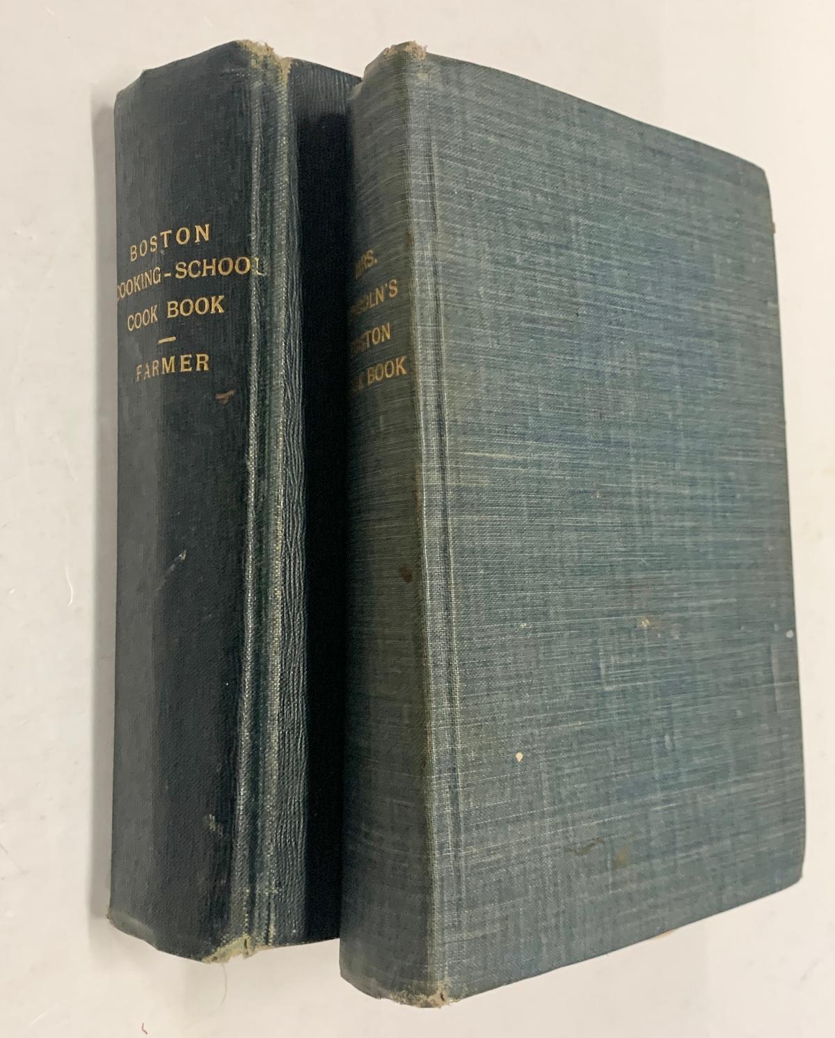 Mrs. Lincoln's Cook Book (1886) & The Boston Cooking-School Cook Book (1901)