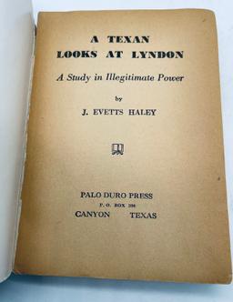 A TEXAN looks at LYNDON (LBJ): A Study in Illegitimate Power (1964)