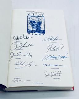 LIMITED SIGNED Cold Blood: New Tales of Mystery and Horror (1991) SIGNED BY 21 AUTHORS