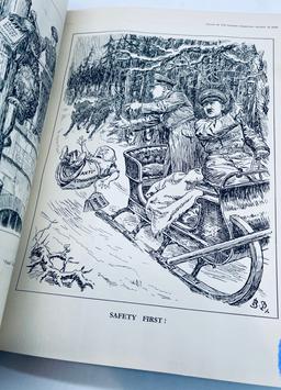 PUNCH BOUND July to December 1939 with GERMANY - HITLER - NAZI Cartoons