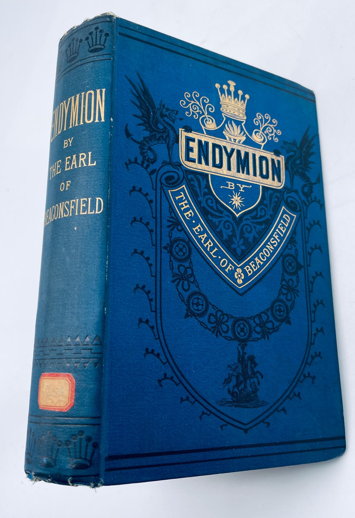 ENDYMION By the Right Honourable The Earl of Beaconsfield (1880)