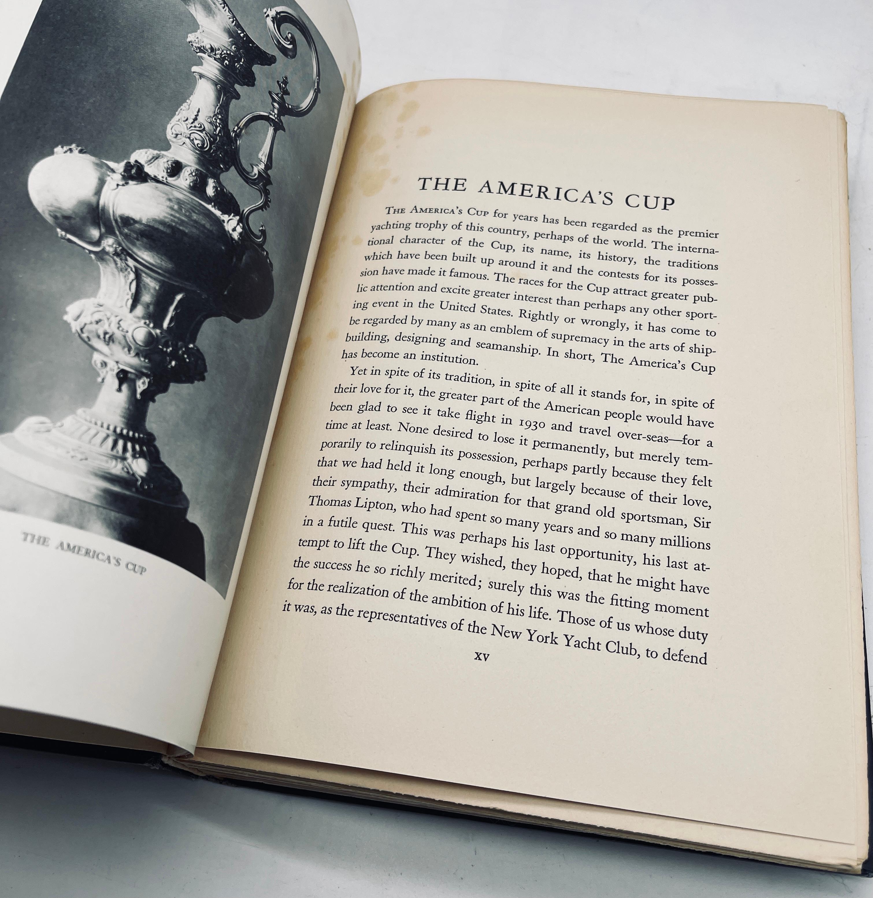 RARE Enterprise: The Story of the Defense of the America's Cup in 1930