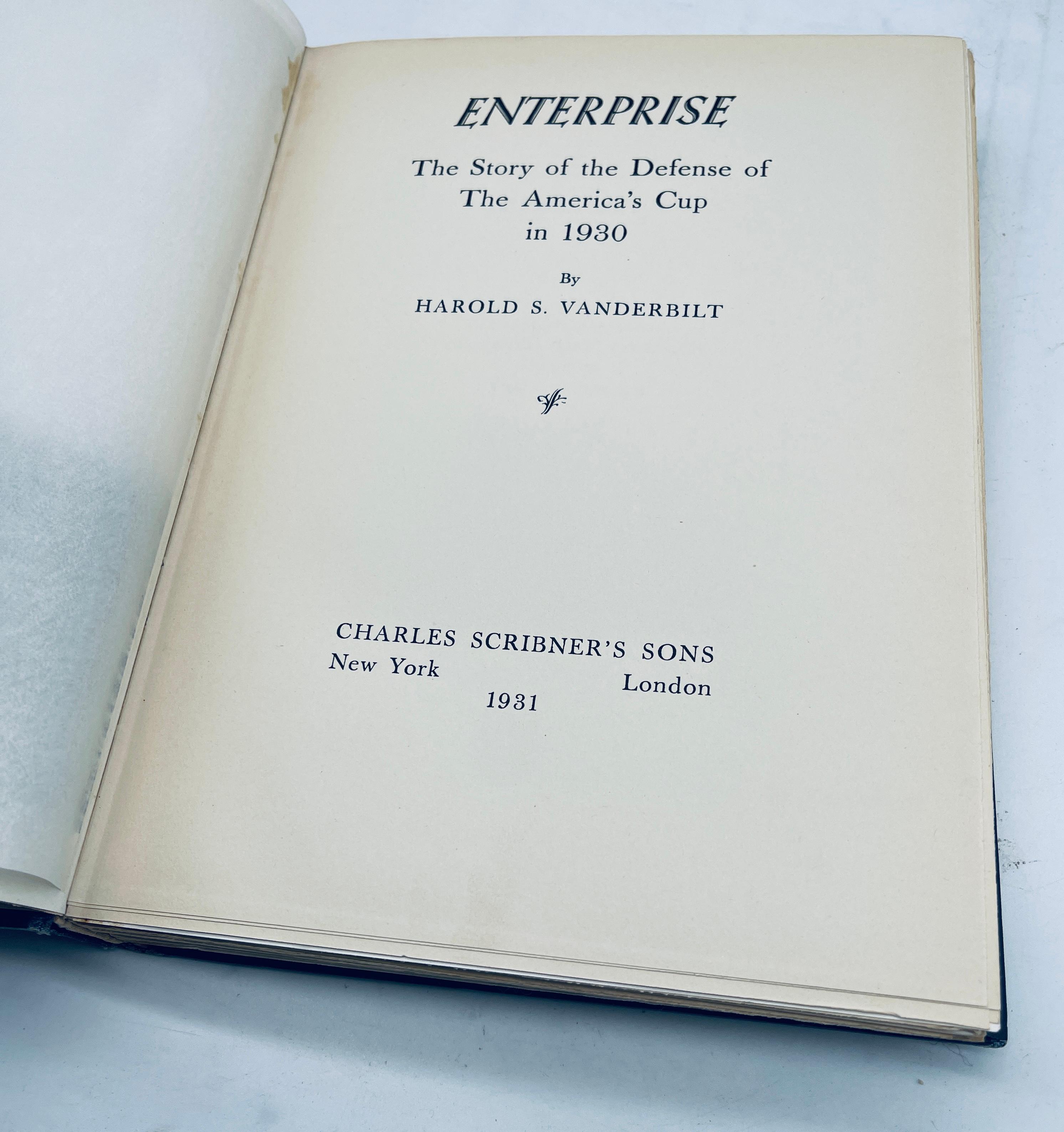 RARE Enterprise: The Story of the Defense of the America's Cup in 1930